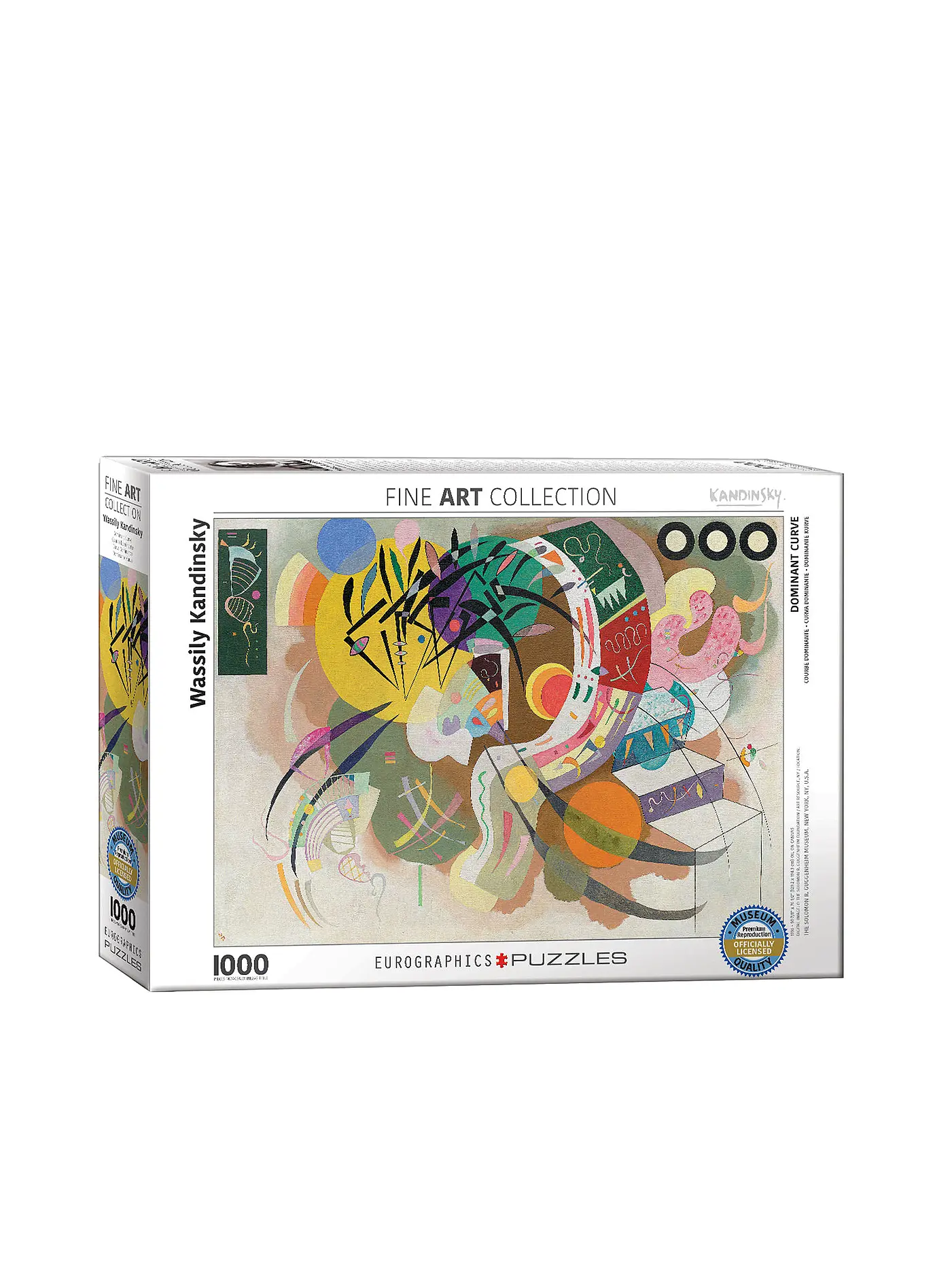 EUROGRAPHICS | Puzzle - The Dominant Curve (1000 Teile) | 